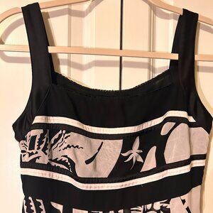 Pretty Yedina Black & White Dress: Size XS